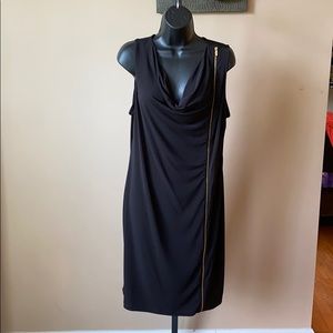 NWT CALVIN KLEIN WOMEN’S SOLID ZIPPER DRESS